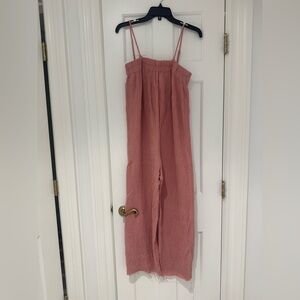 Zara Pink Women's Jumpsuit
